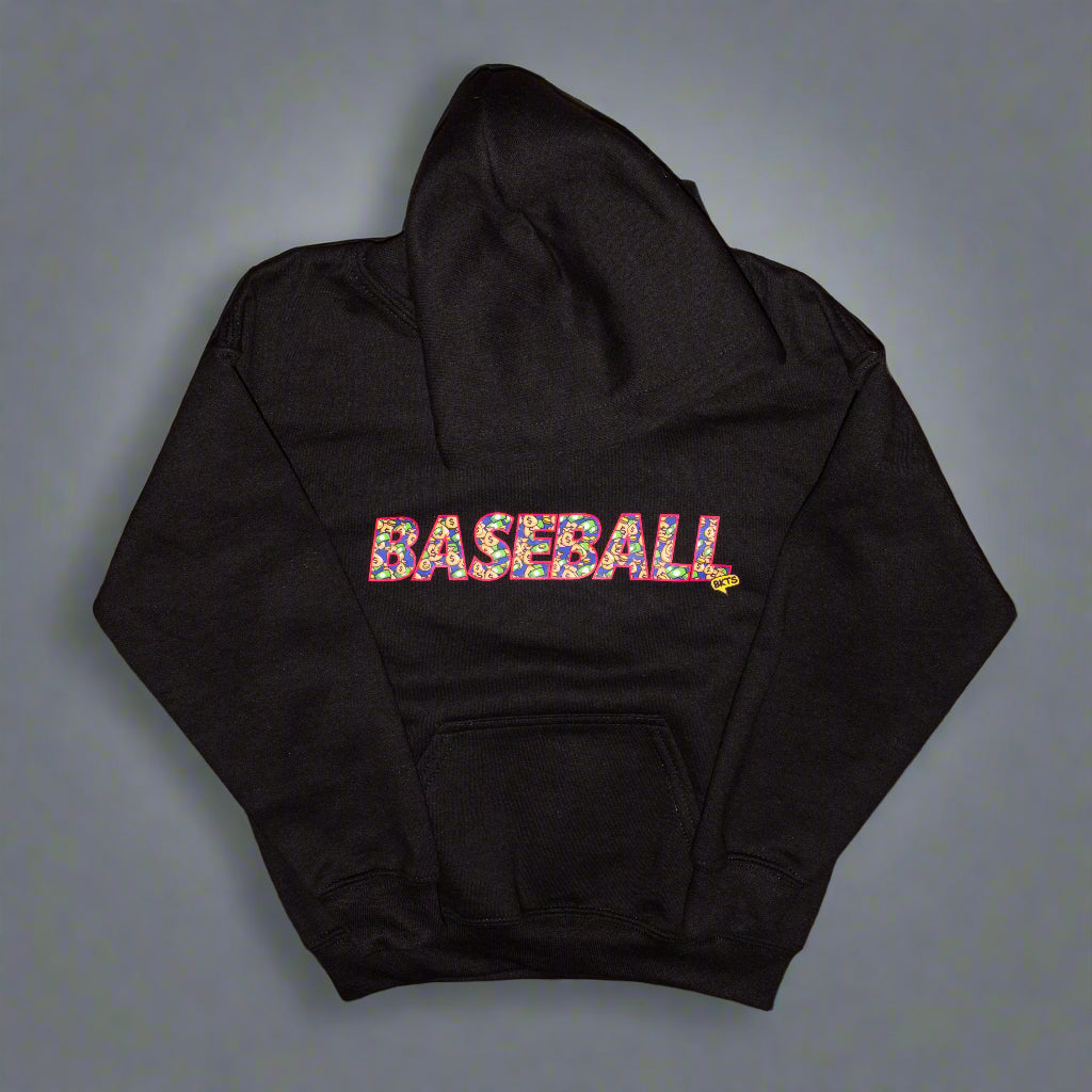 Money Bags Baseball Youth Graphic Hoodie