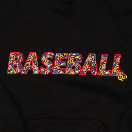 Money Bags Baseball Youth Graphic Hoodie