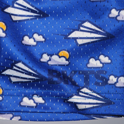 Paper Airplanes Youth Athletic Shorts