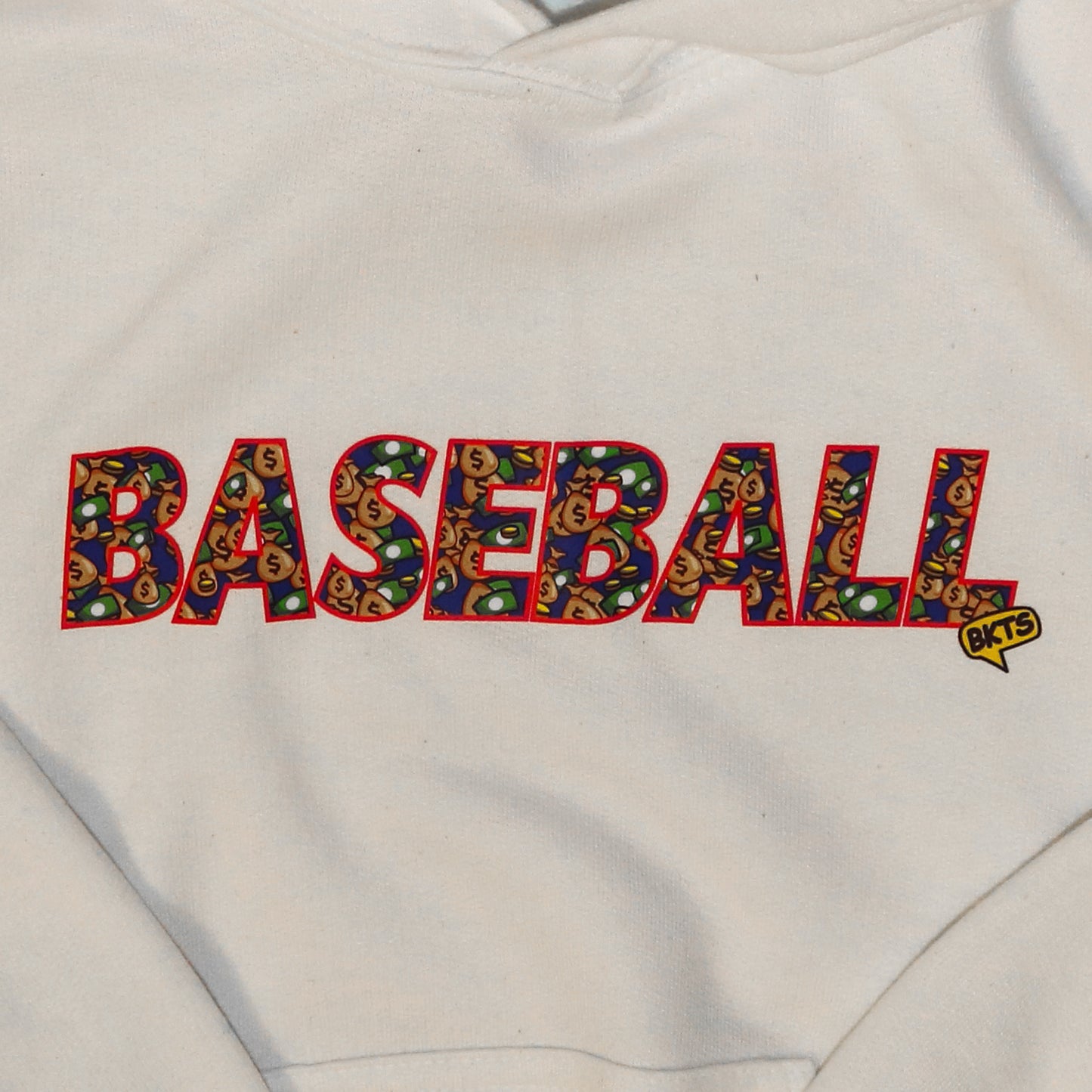 Money Bags Baseball Youth Graphic Hoodie