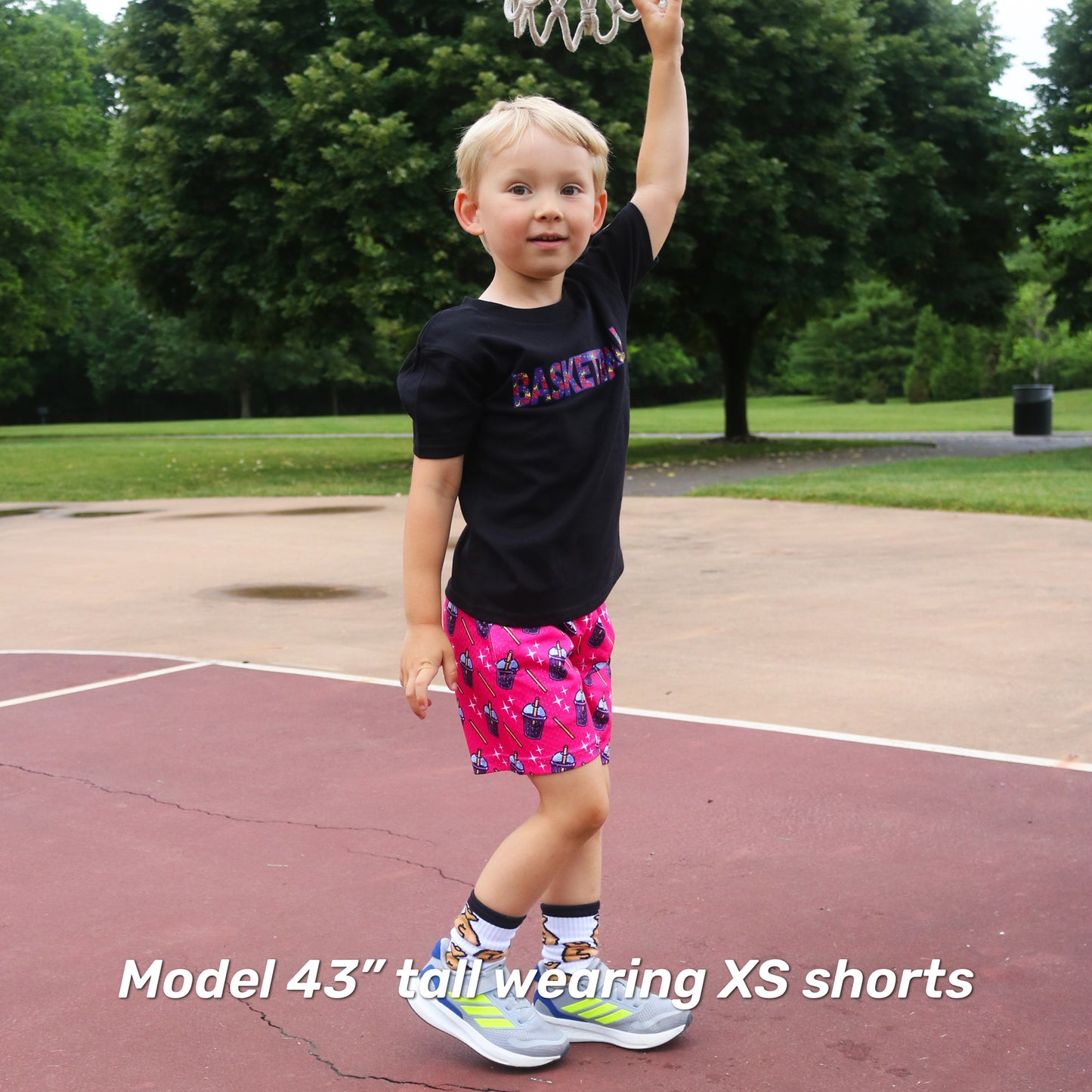 Boba Tea Youth Athletic Shorts