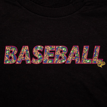 bkts sports crispy tee shirt baseball black
