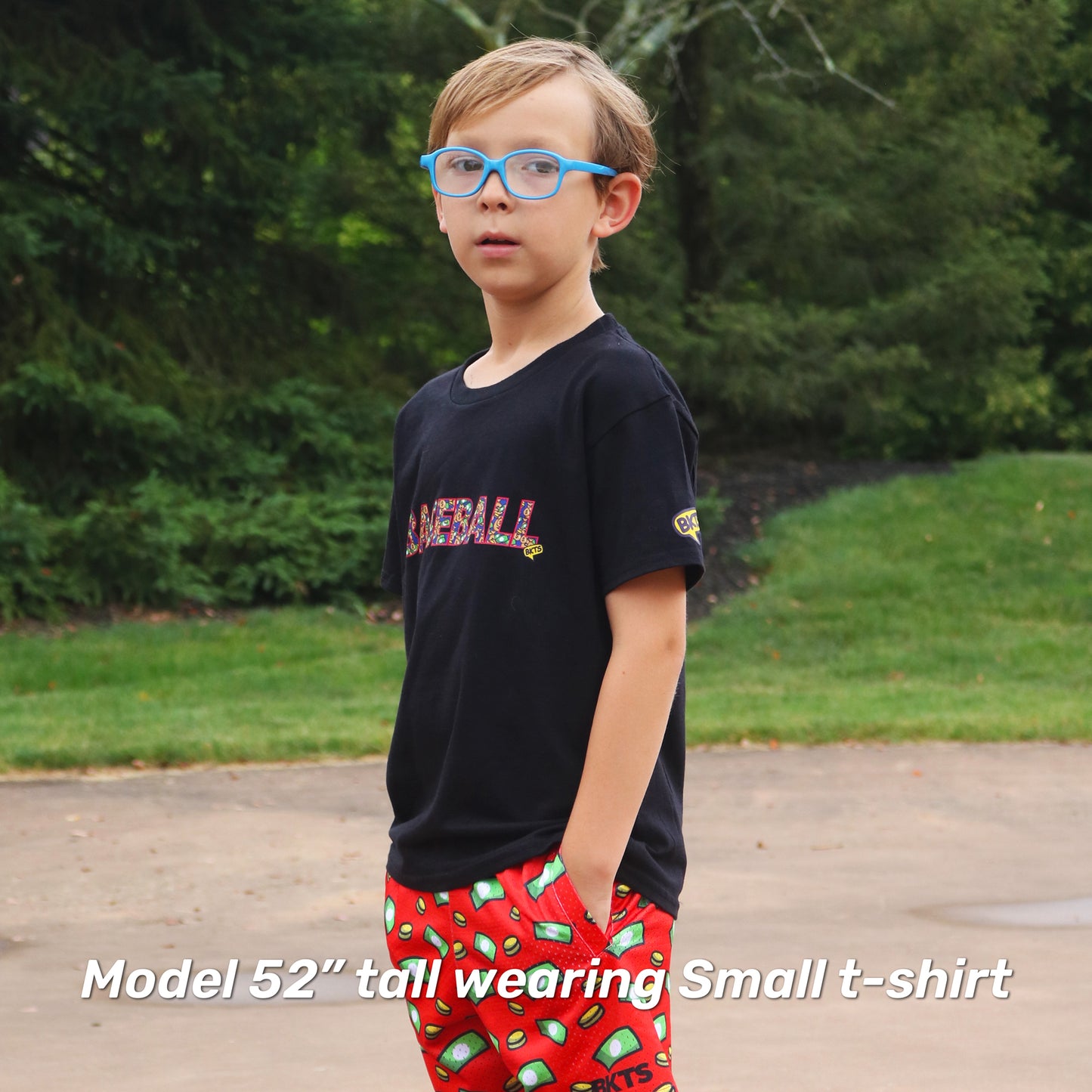 Money Bags Baseball Youth Graphic T-Shirt