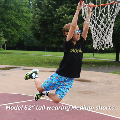 Money Bags Youth Athletic Shorts