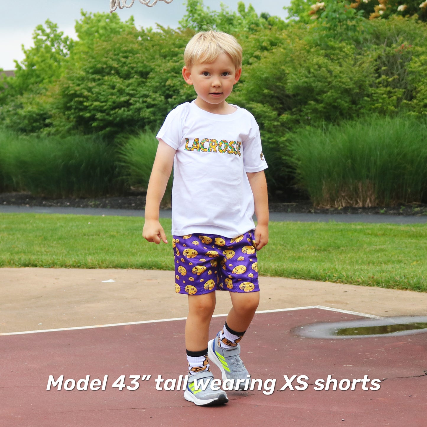 Top Cheddar Lacrosse Youth Athletic Shorts